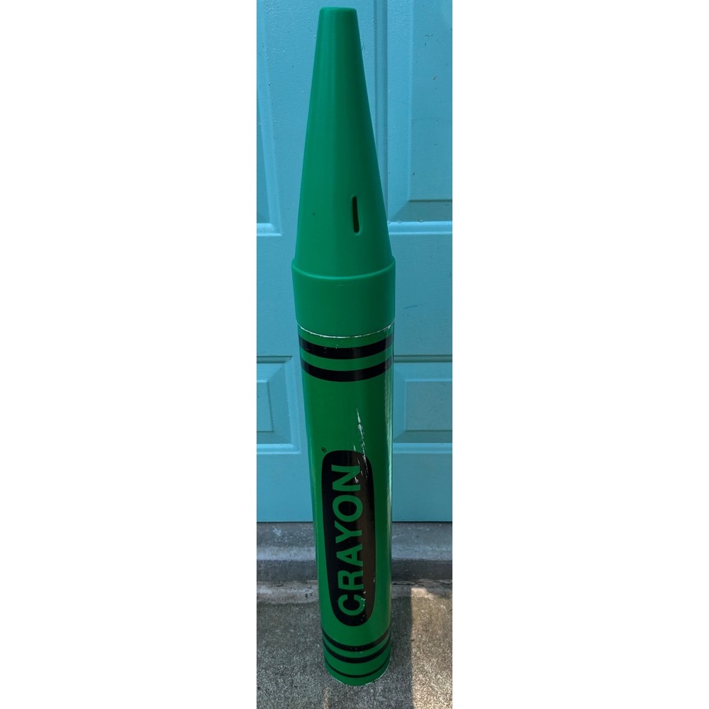 VTG Fantazia Green Crayon Bank No Bottom